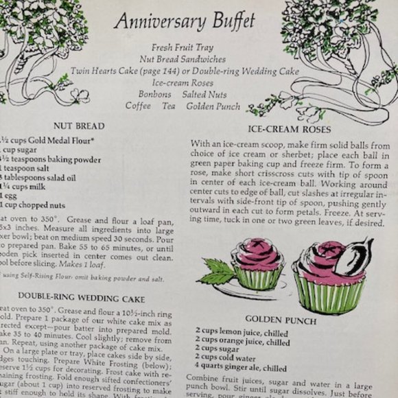 Hostess Cookbook  Betty Crocker 1967  1st Edition Supper/Dinner Parties Home Ec - Picture 12 of 12